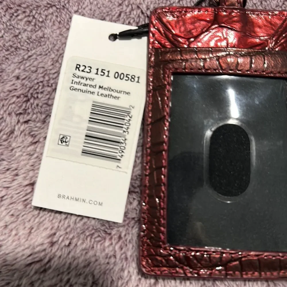Brahmin Leather ID Lanyard